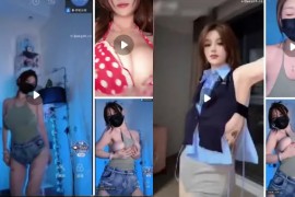 快手 林露露   极品美女 会议 真空 揉奶 骚舞  4V