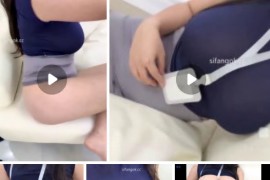 B站 海盐甜菠萝  超美木瓜巨乳 露点 跳蛋自慰 揉胸等 4 v